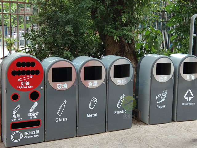 深圳垃圾分类标准六分类欧洲杯押注app摆放及生产实景图